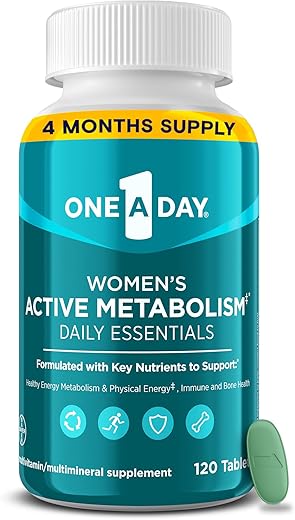 One A Day Women's Active Metabolism: ¡El Multivitamínico que Revoluciona tu Energía!